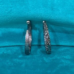 Paparazzi Black Hoop earrings